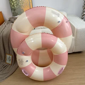 PVC Swimming Ring Adults Women Children Inflatable Water Pool Float