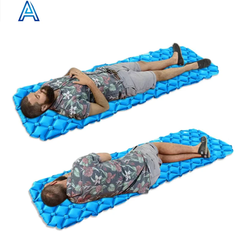 PVC TPU Opblaasbare Buiten Camping Vouwbare Draagbare Luchtbed Water Float Luchtmatras Lounger Lounge Speelgoed