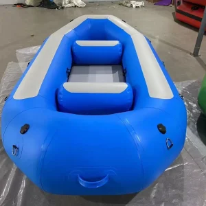 PVC TPU Wear Resistant Inflatable Whitewater Rafting Boats Custom Style Integrated Detachable Drop Stitch Beam Floor