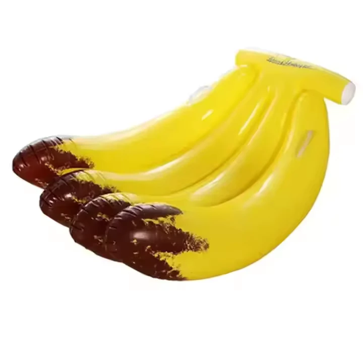 PVC 방수 천 바나나 보트 인플레이터블 수상 광고 인플레이터블