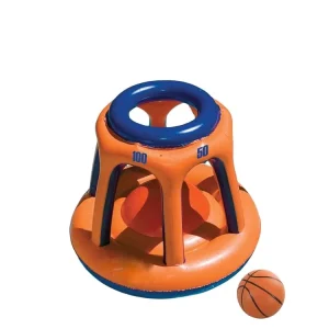 PVC Water Floating Inflatable Basketball Hoop Swimming Pool Overwater Basketball Advertising Equipment