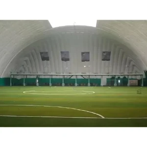 PVDF Material Metal Frame Inflatable Sports Tent Air Supported Dome for Park Use with Customizable Size