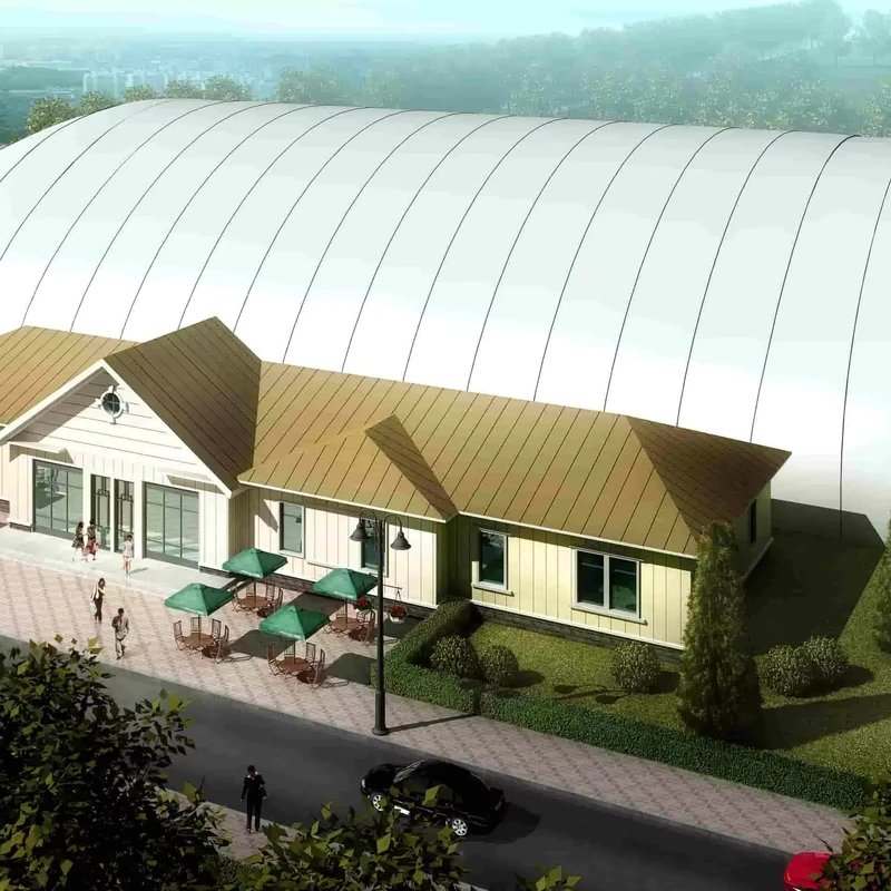 Tenda Inflável de Ar Dome para Estádio Desportivo PVDF
