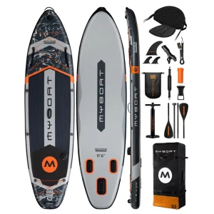 Paddle Board 11’6”x35”x6” Inflatable Sup Board 450lb Capacity Stand up Paddle Board With Seat