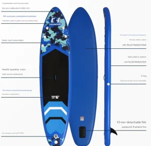Paddle Board Inflatable with Kayak Seat Stand up Paddle Board SUP Surfing Paddle Board