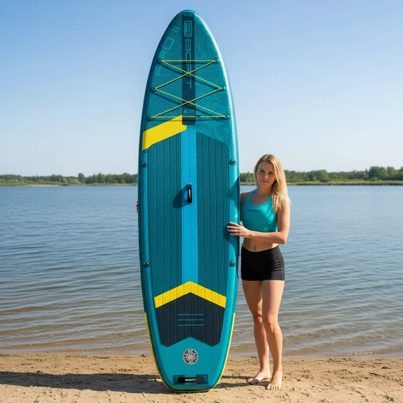 Bảng ván chèo bơm hơi SUP 35'' rộng hơn, kèm phụ kiện
