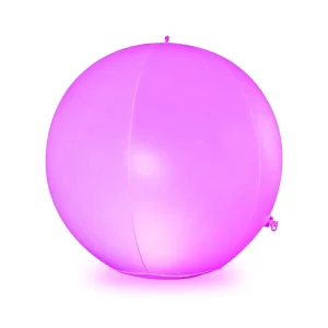Party Accessories Supplies Glowing LED Beach Ball Remote Control Led Swimming Pool Toy Luminous Ball Inflatable Beach Balls