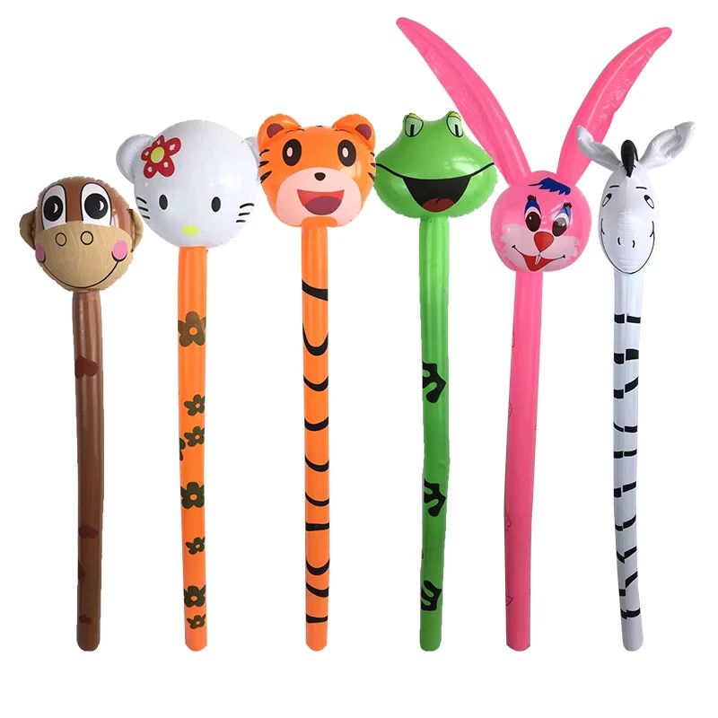 Figures d'animaux pour décoration de fête, petits jouets gonflables pour enfants
