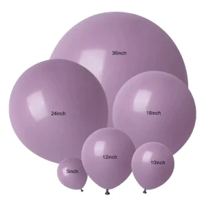 Party Decoration Happy Birthday Christmas Wedding Graduation 5 10 12 18 24 36 Inch Pastel Dusk Color Latex Balloon