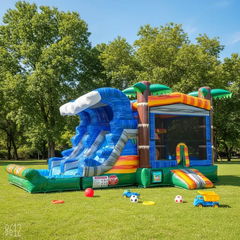 Alquiler de equipos para fiestas, casas de rebote, brincolines inflables para fiesta, casa de rebote de palmera, banner de princesa, comercial