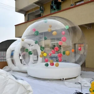 Party Event PVC Transparent Clear Inflatable Bouncy Dome Glamping Tent Bubble Bounce House