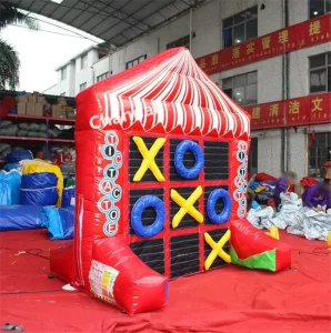 Party Games Inflatable Tic Tac Toe and 4 Spot Game Inflatable Carnival Game Inflatable Party Sport Interactive Games