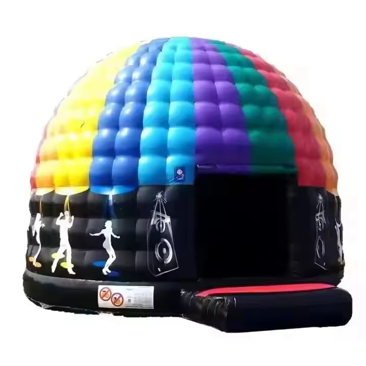 Tenda Disco Grande Inflável para Adultos, Bouncer de Dança para Noite de Festa