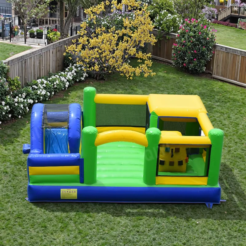 เช่าเป่าลม trampoline สนามเด็กเล่นสำหรับเด็กและผู้ใหญ่ ขนาด 10*6 เมตร