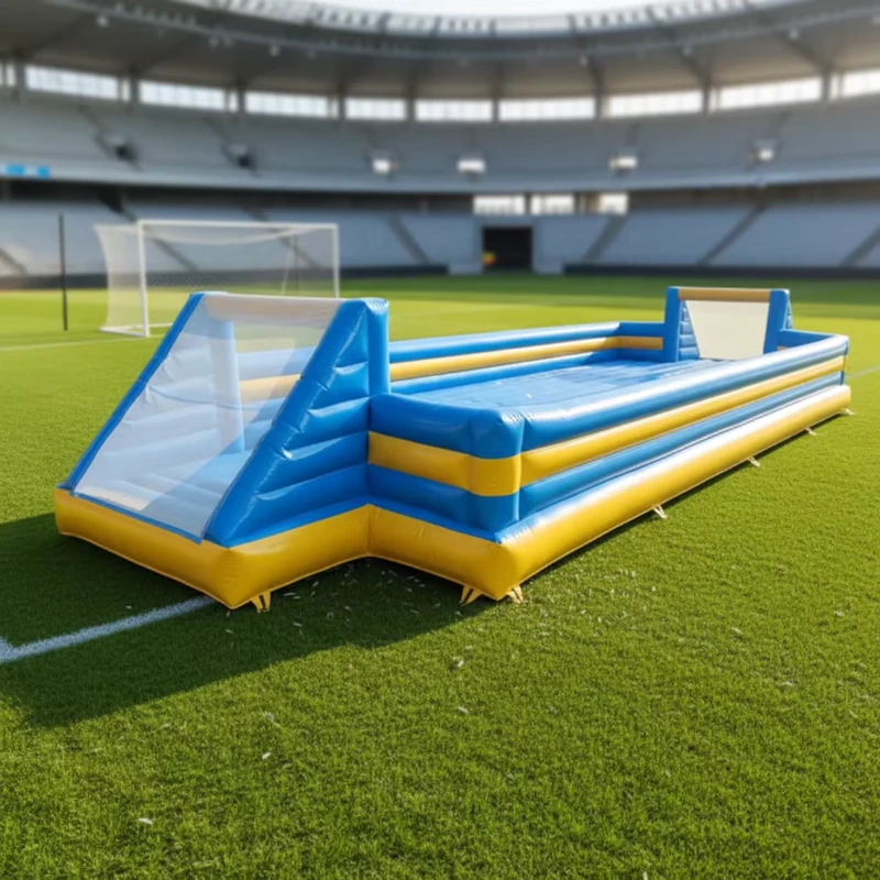 Sewa Pesta Lapangan Bola Voli Inflatable PVC Besar, Pit Busa Ramah Lingkungan untuk Anak-anak & Dewasa