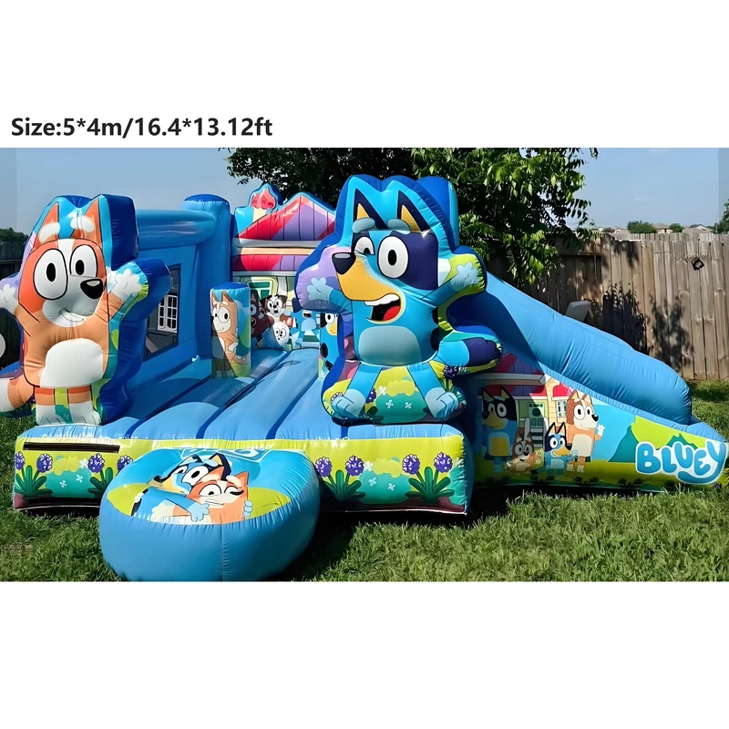 Casa de Saltos de Cartoon em PVC para Aluguer para Crianças