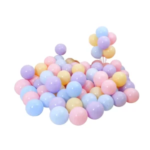 Party Supplies Inflatable Decorative Baloon Pastel Pink Red Yellow Orange Purple Color 10inch Balloon