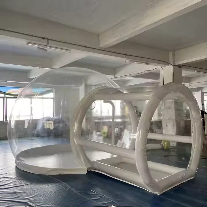 Tente de fête gonflable en forme de bulle pour publicités gonflables