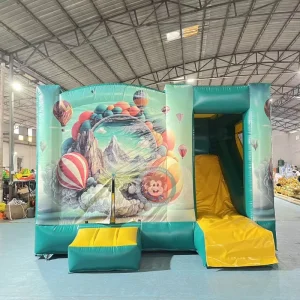 Combo gonflable pour fête, château gonflable commercial pour enfants