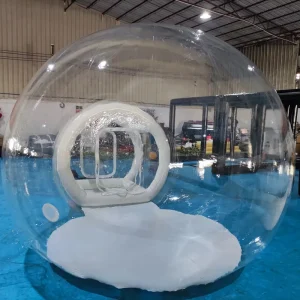 Casa de globos burbuja inflable de lujo para bodas y fiestas