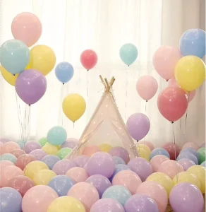 Pastel Latex Balloons for Happy Birthday & Baby Shower Multi Inch Inflatable Gold Globos Christmas Party Decoration Gift