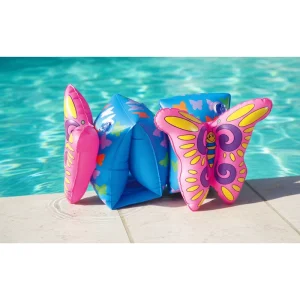 P&d Animal Shape PVC Inflatable Arm Float Life Ring for Kids Age 3 6 Swimming Safety