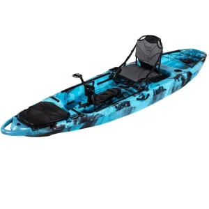Kayak a Pedale di Alta Qualità 10ft 3.2m, Kayak da Pesca a Pedale con Sistema Tarpon Propel
