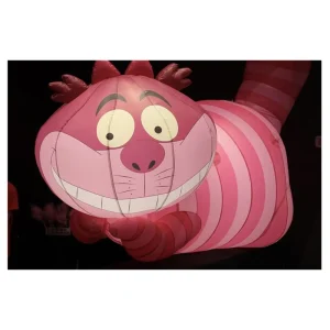 Personalized Cute Custom Alice in Wonderland Cheshire Cat LED Inflatable Cartoon Character Model