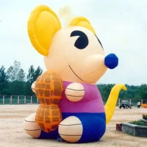 Personalized Inflatable Cartoon Mascot Air Puppet Custom Giant Event Advertising Inflatable Character for Promotion