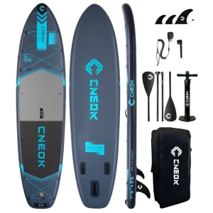 Pet Friendly Drop Stitch PVC Inflatable Stand Up Paddle Board (iSUP) Backpack Travel Friendly Stable Foldable Certificate Origin