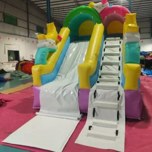 Pink Bounce House Bouncy Castle Jumping Castle Kids Large for Indoor Play Center