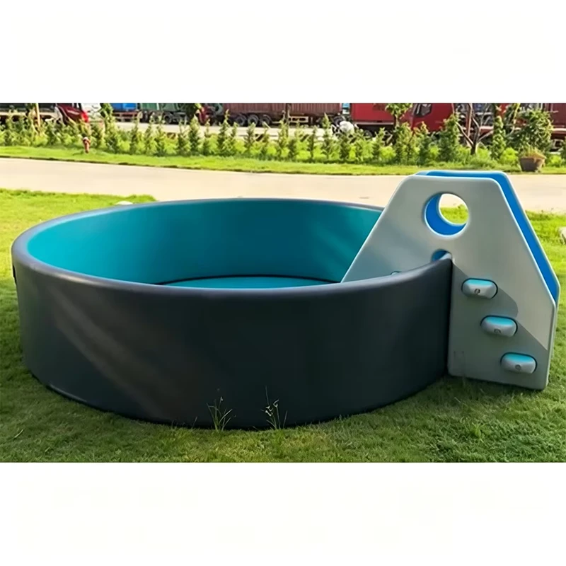 Échelles de piscine gonflables avec piscine gonflable Drop Stitch DWF 4x2m 5x3m 6x3m, extérieur, OEM ODM