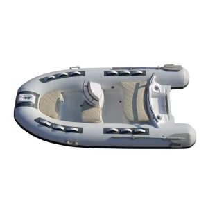 Plastic RIB Boat Custom Made Logo Rigid Passenger Cabin Cruiser Used Fiberglass Hull Floor Rafting Diving