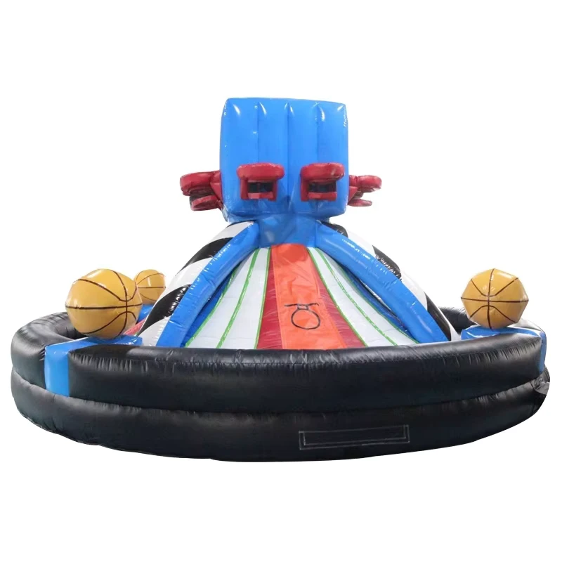 Jogo Interativo de Lançamento de Basquetebol Competitivo para Jogadores, Estrelas de Tiro Infláveis de Carnaval