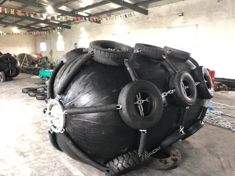 Pneumatic Fender Defense Bumper 2.5X5.5 3.3X6.5 Armed Aircraft Tyre Floating Roller Rubber