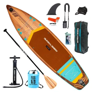 Pointed Nose Streamlined 10.6ft Inflatable SUP Paddle Board Elite Level Speed Racing Stand up Paddle Board