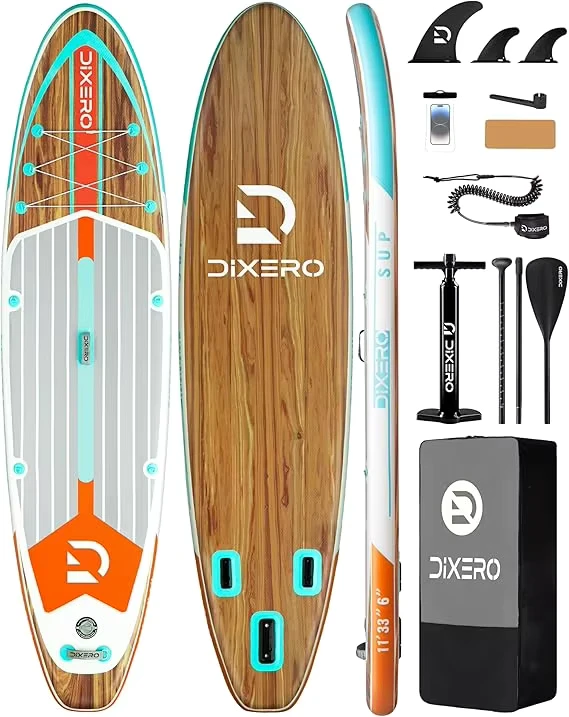 Polen Lokale Voorraad Sup Board Gratis Verzending EU 11'*33"*6" Paddle Board Watersport Drop Stitch Opblaasbaar Stand Up Paddle Board