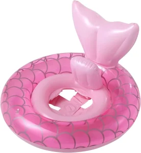 Pool Float Kids Mermaid Swim Ring Baby Inflatable Swimming Circle Pool Children Swim Circle Fun Water Activities