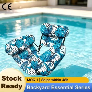Flutuador Inflável para Adultos Cadeira Flutuante de Piscina Hamaca de Água Inflável Lounger de Piscina para o Verão Praia