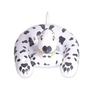 Pool Floats Spotty Dog Inflatable Pool Toys for Kids Beach Floating Inflatable Lounge Chair