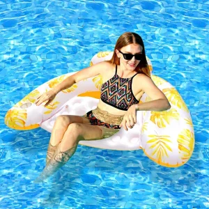 Pool Inflatable Floats Swimming Paint Floaty Floating Lounger Pool Floats Adults Pool Rafts 100-500kg