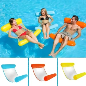Pool Inflatable Water Hammock PVC Floating Bed Swimming Lounge Pool Chair Water Hammock
