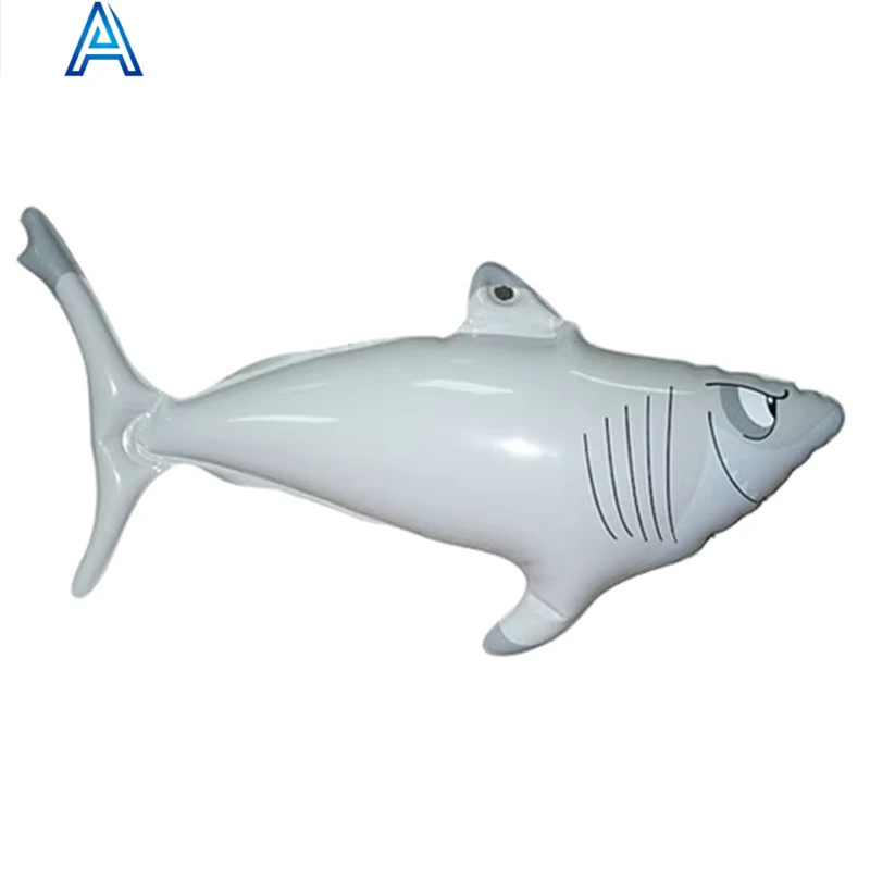 Galleggiante da Piscina con Design Carino - Giocattolo Gonfiabile in PVC a Forma di Pesce, Delfino, Balena e Squalo