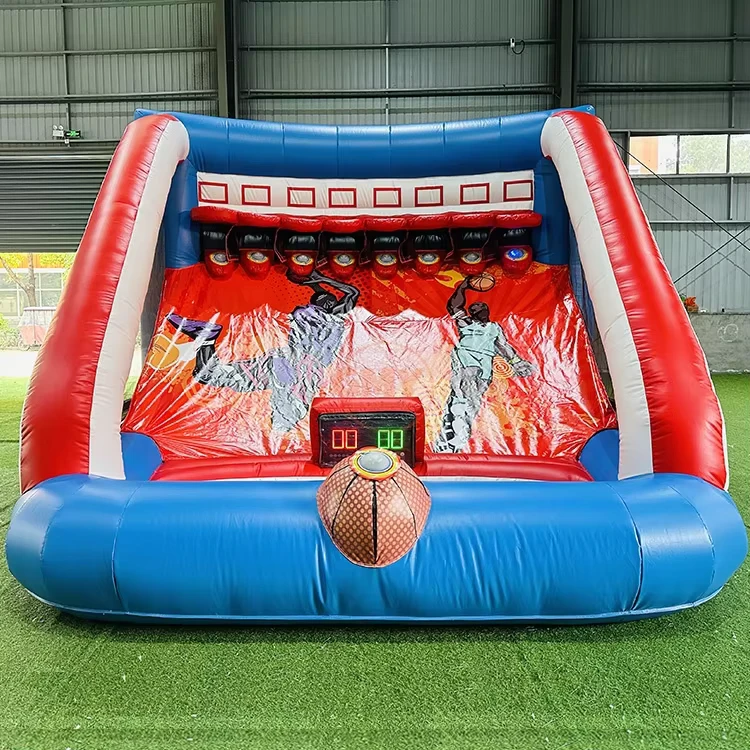 Pop a Shot Basketball Battle IPS Light Strike Basketball Aufblasbares Spiel für Kinder