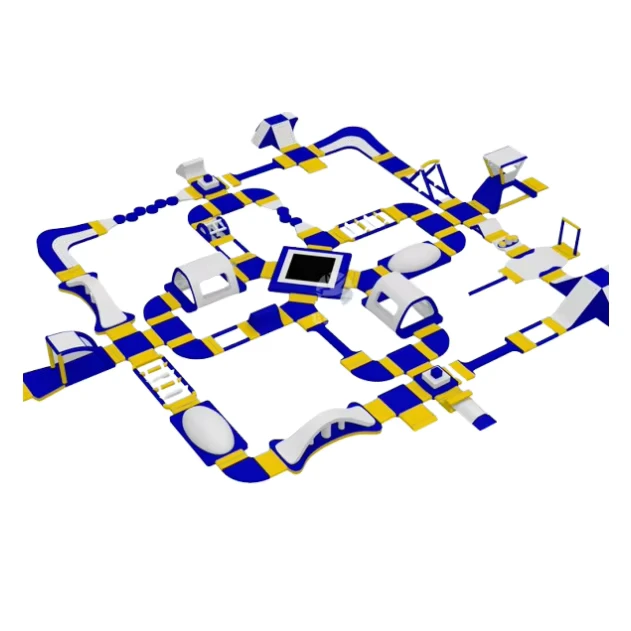Popular Aqua Park Factory Price Floating Inflatable Water Park Summer Water Play Equipment