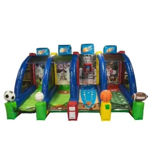 เกมกีฬาเชื่อมต่อ 4 บาสเกตบอลยิงสี่เกมแบบอินเตอร์แอคทีฟเป่าลมยอดนิยมสำหรับขาย