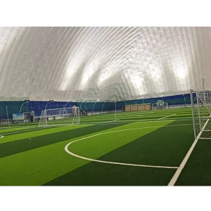 Domo inflable deportivo popular, refugio inflable espacioso, ideal para la construcción de canchas de tenis