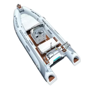 Popular Model 16ft 480cm Rib Sport Cabin Cruiser Rigid Rib Inflatable Boat with Outboard Motor