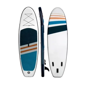 Popular Multi Person Inflatable SUP Big Paddle Board For Waterplay Surfing IBoard ISUP Model Pink Wood Color PVC EVA Material