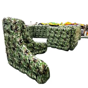 Beliebtes Sport Aufblasbares Taktisches Paintball-Bunker-Set für Paintball-Felder